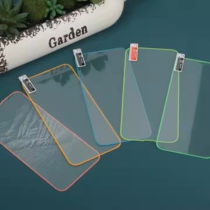 Protections d'Écran Anti-Rayures Lumineuses pour <span class=keywords><strong>iPhone</strong></span> 16 15 14 11 12 13 Pro Max X XR XS <span class=keywords><strong>XSMAX</strong></span>, Couverture Intégrale HD Transparente en Verre Trempé 9H - Product Image 3
