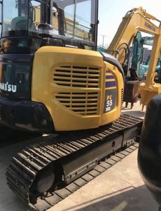 รถขุดขนาดเล็ก Komatsu PC55 มือสองจากจีน น้ำหนัก 5.5 ตัน สภาพดี พร้อมมอเตอร์ เครื่องยนต์ เกียร์ ปั๊ม ขาย - Product Image 4