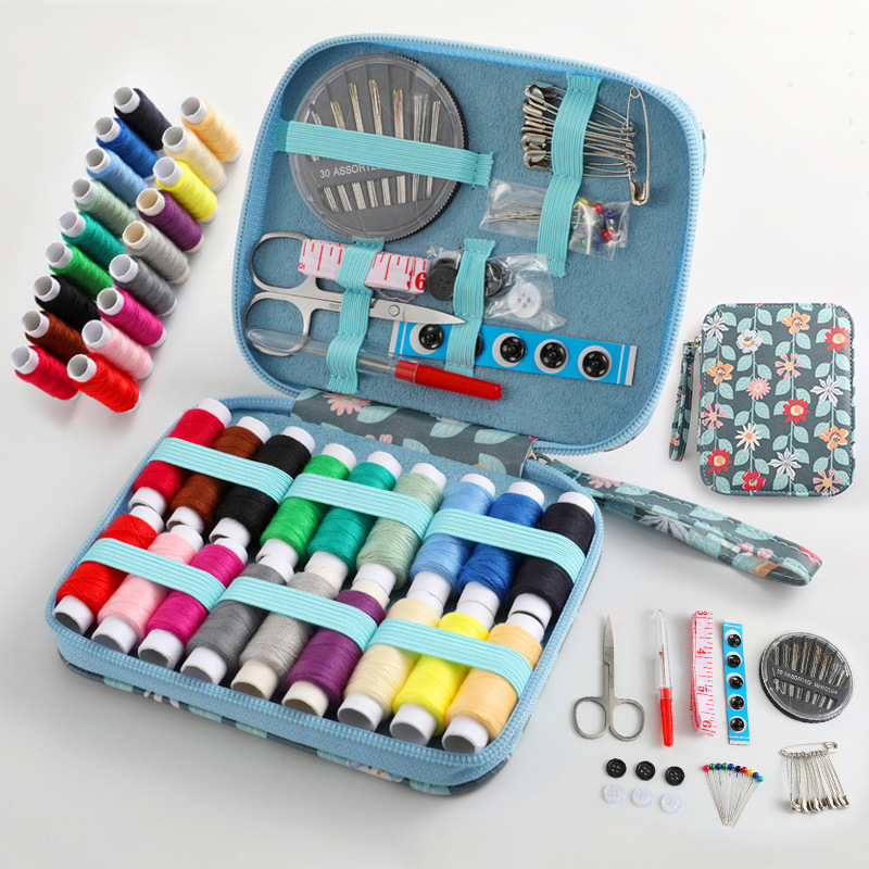 Invisible Printed Fabric Sewing Kit Multi