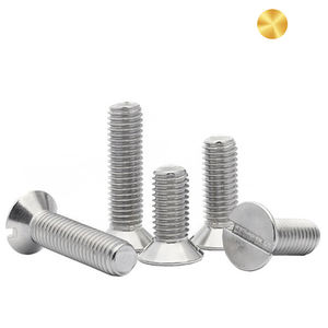 1/<span class=keywords><strong>4</strong></span> 1/8 3/16 7/32 BS Vis mécaniques à tête plate/fraisée fendue de 450 pouces - Product Image 3