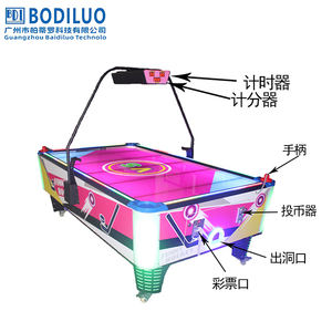 Centre de jeux d'arcade intérieur de taille moyenne avec table de hockey sur air et sport pour machine à sous, <span class=keywords><strong>construction</strong></span> métallique durable - Product Image 6