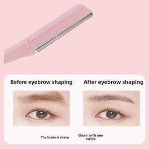 Nouveau Rasoir à Sourcils Manuel Portable et Sûr pour Hommes et Femmes, Mini <span class=keywords><strong>Tondeuse</strong></span> Défroissante Exquise, Sans Lame, Vente en Gros - Product Image 3