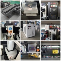 Máquina de grabado CNC programable para grabar moldes de estampado en caliente de magnesio y placa de pliegue con software de programa ArtCAM