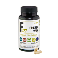 Er Chen Wan 100 Capsules 450mg (Extrait Végétal 5:1) Pilules à base de deux herbes vieillies, régule le Qi, harmonise la rate et l'estomac, élimine l'excès de sérum.