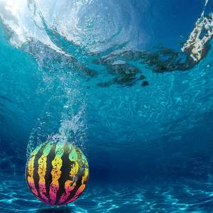 Válvula <span class=keywords><strong>de</strong></span> flotación inflable para caminar sobre el agua, juguete <span class=keywords><strong>de</strong></span> buceo con tanque <span class=keywords><strong>de</strong></span> agua, sandía, 16P, PVC,16P - Product Image 1