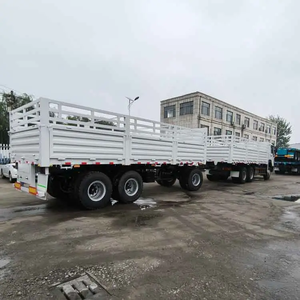 High-Rise Layered Compartment Semi-<b>Trailer</b> Livestock Cargo Truck <b>Trailer</b> - Product Image 3