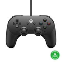 Control Alámbrico 8Bitdo Pro 2 para Series X/S, para One, Windows 10/11, Motor de Vibración, Botón Turbo, Giroscopio de Seis Ejes
