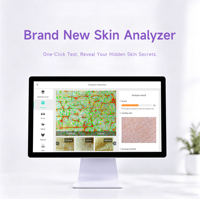 Analyseur Facial 3D IA Portable Multifonctionnel avec Miroir et Scanner pour l'Analyse Cutanée et la Correction Nasale Ciblée, Compatible UK ZA
