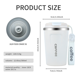 Eco Friendly Products 2025 Watersy 380ml 510ml Stainless Steel Promotional Drinkware Bottle Korea Coffee Tumbler - Product Image 3