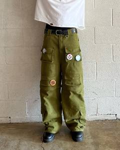 Custom Multi-Pocket Mid Waterproof Sweatpants for Men Loose Fit Casual Style Carpenter <strong>Patch</strong> Outdoor <strong>Work</strong> Baggy Cargo <strong>Pants</strong> - Product Image 1
