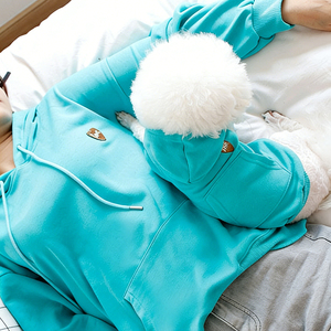 Venda Quente: Conjunto de Moletom para Cães e Donos em Algodão 100% Sólido com Forro de Fleece, Confortável, Quente e Respirável - Product Image 4