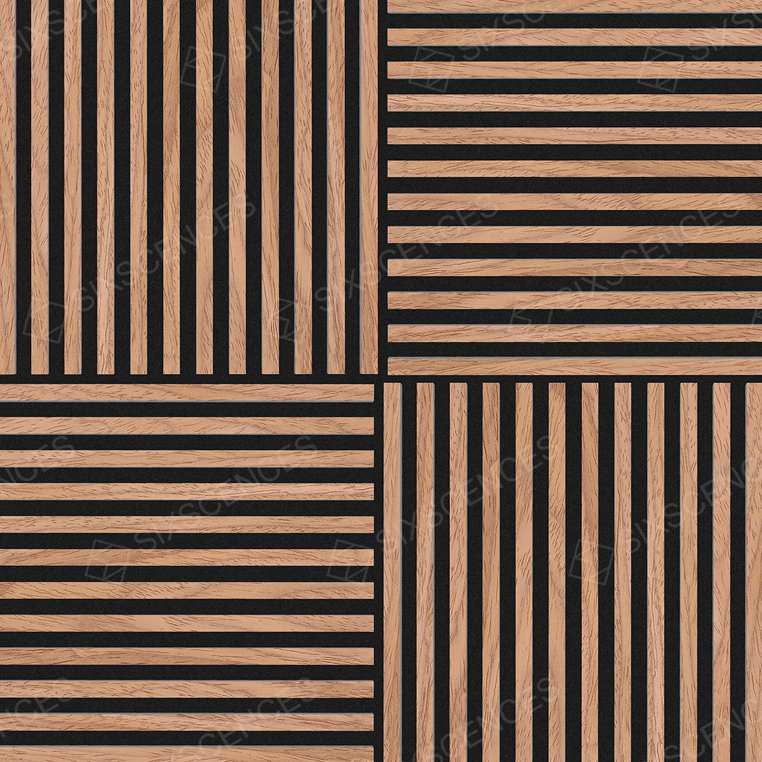 Acoustic Wall Sound Insulation panel modern Interior design wood veneer board Custom Decorative