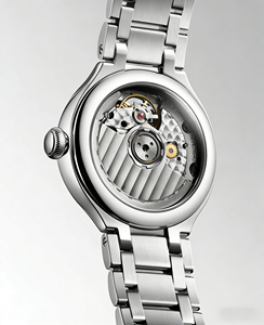 Womens Round <b>Case</b> Mechanical <b>Watches</b> with Date Display Roman Markers and Leather Strap for Daily and Business Use Longinesing - Product Image 6