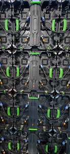 Led trong nhà ngoài trời đầy đủ màu sắc LED Tường p3.91 bức tường Video 500x1000 mét màu đen cao bàn chải Die Cast nhôm Led cho thuê hiển thị - Product Image 6