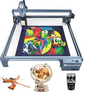 Máquina de Grabado de Alta Precisión <span class=keywords><strong>SCULPFUN</strong></span> <span class=keywords><strong>S9</strong></span> Grabador y Cortador Láser de Diodo para Madera y Cuero - Product Image 1