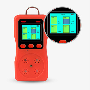 Détecteur de gaz portable 4 en 1 CH4 O2 H2S CO avec rétroéclairage LED pour la surveillance des gaz inflammables - Product Image 1
