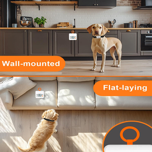 Sistema de valla para perros electrónico recargable para uso en interiores Plástico Rango ajustable personalizado Intensidad de choque Mantiene a las mascotas restringidas - Product Image 5