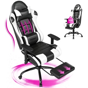 <span class=keywords><strong>Sedia</strong></span> da Gaming con Massaggio, <span class=keywords><strong>Schienale</strong></span> Regolabile Elettricamente, Braccioli 3D, <span class=keywords><strong>Sedia</strong></span> da Ufficio Ergonomica per Lunghe Sessioni, Personalizzabile - Product Image 2
