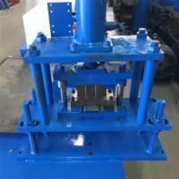 Machine de formage à froid pour profilés de portes à persiennes en acier de haute qualité, matériaux de construction pour portes à persiennes