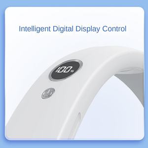 Wholesale Wearable Neck Fan USB Rechargeable Bladeless Fan Digital Display Personal Cooling Fan Hands Free Portable Summer Fan - Product Image 4
