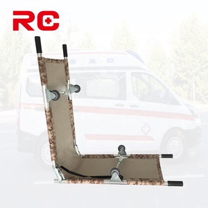 Tandu kamuflase aluminium dengan roda, alat perenggang Penyelamatan Api rumah sakit darurat aluminium dengan roda - Product Image 3