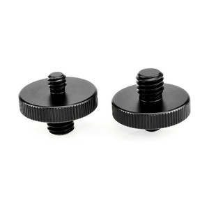 Aluminum Alloy 1/4 To 3/8 Screw Adapter Quick Release <b>Tripod</b> Mount With Knob - Product Image 3