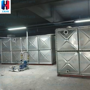 100m3 Hàn mô-đun vuông cấp thực phẩm thép không gỉ uống bể chứa nước - Product Image 4