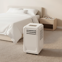 Aire Acondicionado Portátil para el Hogar de 3000 BTU y 900 W, Aire Acondicionado Pequeño Portátil, Aire Acondicionado Móvil, Máquina de Refrigeración Todo en Uno