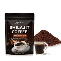 CHTNature Compléments Énergétiques Café Instantané Shilajit en Poudre 100g/Sachet Café Shilajit