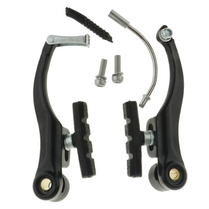 山地车 V 型刹车铝合金自行车刹车夹组带刹车片自行车配件 - Product Image 1
