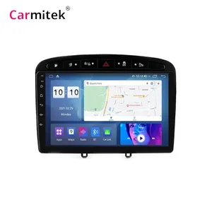 8core 8G + 128G Android 11 lettore multimediale per auto Radio GPS per Peugeot 308 308SW 408 2007-2013 360 telecamera panoramica AHD CarPlay