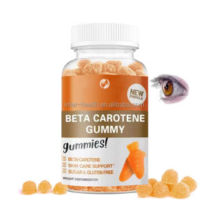 Permen Kunyah Vegan Ausreson <span class=keywords><strong>Private</strong></span> <span class=keywords><strong>Label</strong></span> Beta-Karoten <span class=keywords><strong>Lutein</strong></span> untuk Perawatan Kulit dan Mata, Suplemen Herbal Beta Karoten - Product Image 1