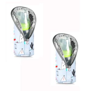 Sac isotherme de transport pour biberons et lait maternel, idéal pour les mamans allaitantes en crèche ou en voyage - Product Image 1