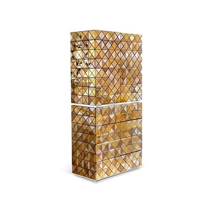 BO <span class=keywords><strong>CA</strong></span> DO LOBO de gama alta, Winsome Ancona, almacenamiento de vino, Villa moderna, restaurante, aparador de comedor de madera maciza, gabinete de almacenamiento - Product Image 5