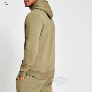 Fournisseurs de survêtements d'hiver unisexes en polaire de haute qualité au Pakistan, pantalons de survêtement à capuche zippés, couleur unie, OEM personnalisé - Product Image 3