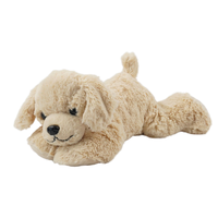 Vente en gros Jouet pour chien en tissu personnalisé Jouet en peluche pour chien couché Figure poupée Design PP coton rempli avec doublure en maille pour l'anniversaire des enfants