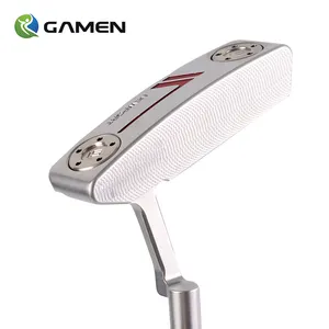GAMEN 2024 Blade OEM de alta calidad para hombres diestros de acero inoxidable CNC cara fresada cabeza Universal personalizada Golf Club Golf Putter