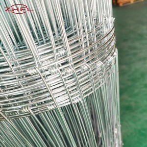 รั้วเหล็กสำหรับฟาร์ม Longteng 12ga หนาพิเศษ ขนาด 4 ฟุต x 100 ฟุต เคลือบสังกะสีหนา สำหรับปศุสัตว์ รั้วลวดชุบสังกะสีสำหรับสนาม - Product Image 6