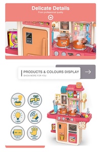 Set Lavello da Cucina Realistico con Stoviglie in Plastica per Giochi di Ruolo per Bambine e Giocattoli da Cucina per Bambini, <span class=keywords><strong>Gioco</strong></span> di Cucina Prescolare - Product Image 5