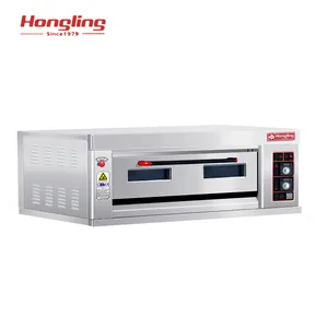 High Quality Bread Bakery Equipment Single Deck Three Deck Pizza Gas Oven