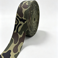 Tissu personnalisé à motif camouflage numérique Pixel Web Woodland Estonien, sangle IRR 100% nylon écologique anti-UV