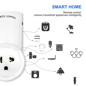 Presa a spina per telecomando elettronico RF Wireless Smart Home di tipo thailandia da 3 pezzi - Product Image 5