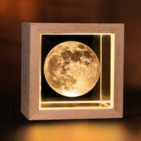 Nouvelle conception de cube en cristal 3D gravé au laser, lampe de nuit en cristal pour la première communion, décoration pour la maison