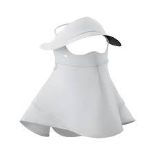 Casquette de sport en soie glacée écologique avec logo personnalisé, protection solaire et masque facial avec impression sérigraphiée - Product Image 3