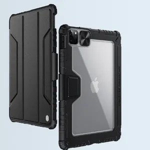Transparent Soft TPU Case with Anti-drop Airbag Protective Tablet Cover for Nokia T10 8