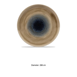 Aqueos Flat <b>Plate</b> 28.8 cm Churchill Stonecast -12 - Product Image 3