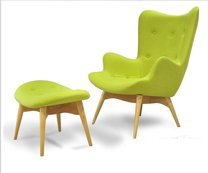 Muebles de hogar para sala de estar, sillón reclinable moderno de una sola pieza, sillas reclinables con otomana - Product Image 1