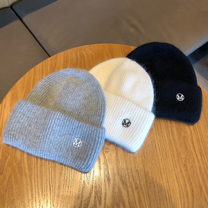 Gorro de Invierno Tejido al por Mayor, Estilo Sólido, Cálido, <span class=keywords><strong>con</strong></span> <span class=keywords><strong>Orejeras</strong></span>, Estilo Letra, <span class=keywords><strong>para</strong></span> Adultos, <span class=keywords><strong>para</strong></span> <span class=keywords><strong>el</strong></span> Frío - Product Image 2