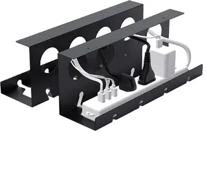 Under Desk Cable Management No Drill Cable Duct Tray for Table