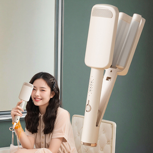 Rizador grande <span class=keywords><strong>de</strong></span> hierro, rollo <span class=keywords><strong>de</strong></span> huevo, herramienta <span class=keywords><strong>de</strong></span> estilismo <span class=keywords><strong>para</strong></span> el cabello, textura <span class=keywords><strong>de</strong></span> onda <span class=keywords><strong>de</strong></span> <span class=keywords><strong>agua</strong></span>, pelo corto, 36mm, varita rizadora grande automática, accesorio <span class=keywords><strong>de</strong></span> salón - Product Image 4